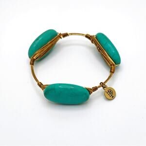 Vintage Bourbon  and Boweties Copper Wired Wrapped Bangle w tag